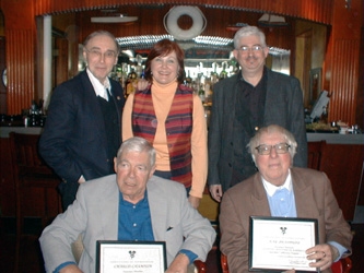 MWA Members with honoree Ray Bradbury